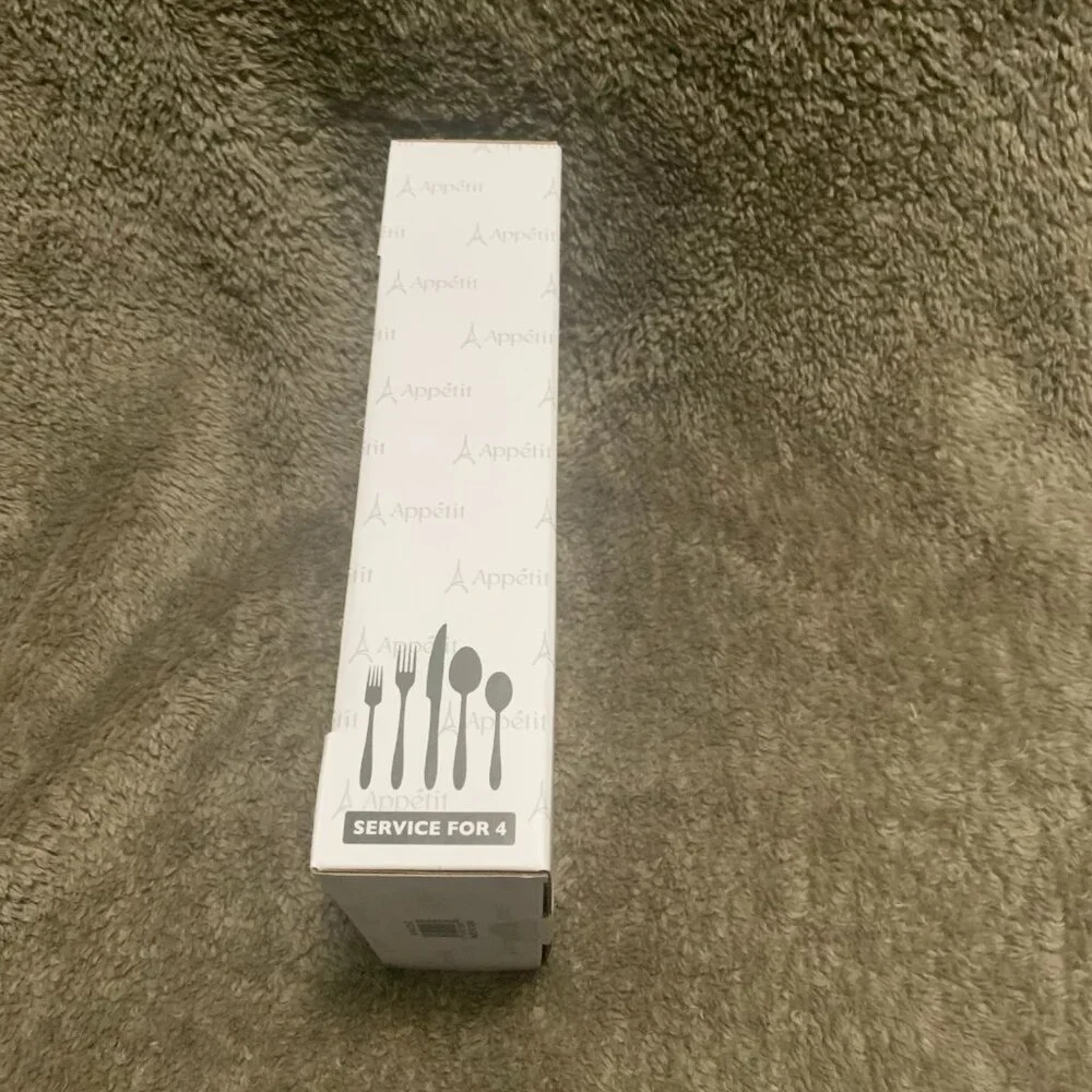 APPETIT 20 Piece Stainless Steel Premium Flatware Set /Service for 4